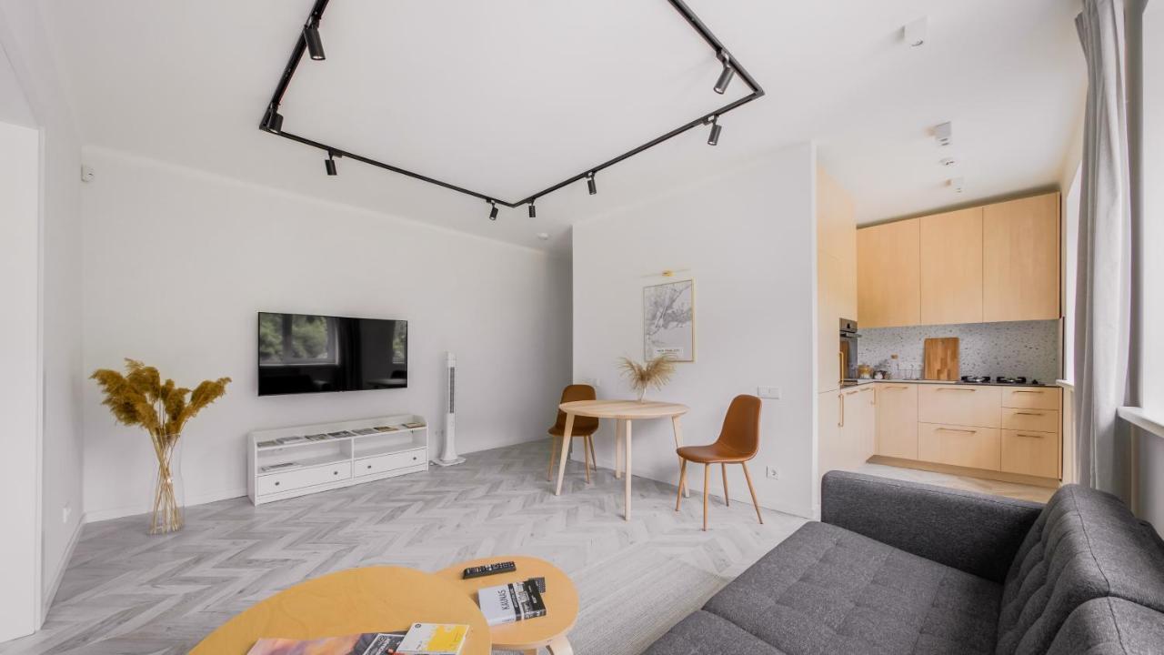 קובנה Central Apartment In Architectural Street מראה חיצוני תמונה